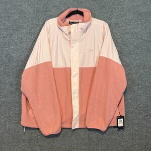 Under Armour Jacket‎ Womens 3XL Salmon Mission Boucle Full Zip Swacket NEW